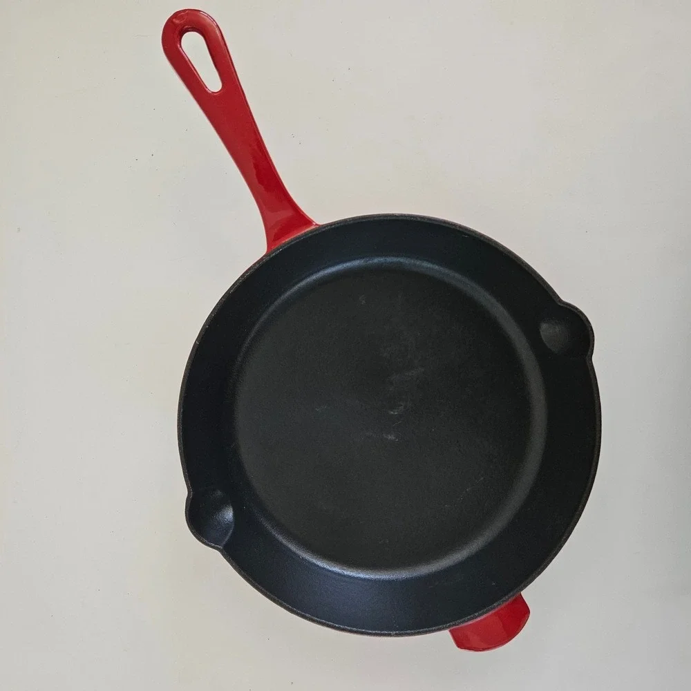 Cuisinart Cast Iron Enamel Skillet 10
